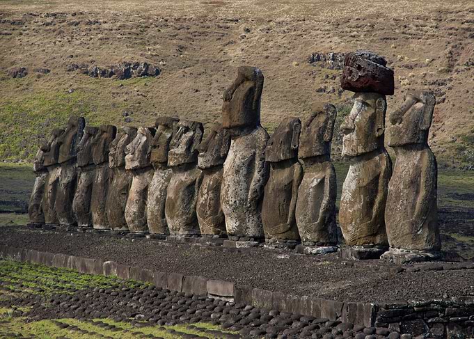 Moai Statues Easter Island