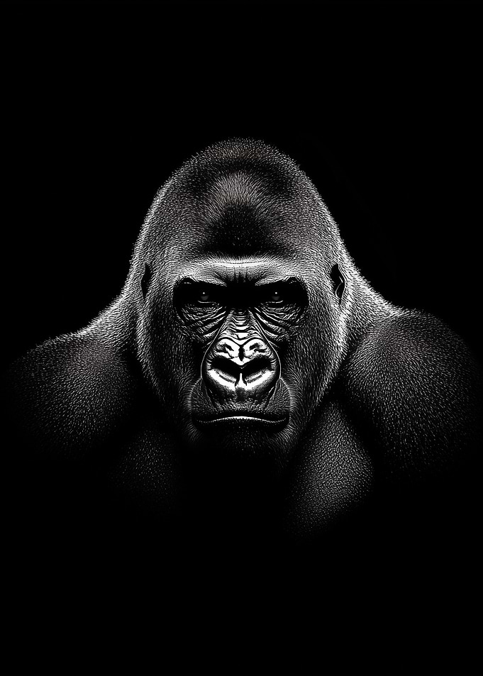 Gorilla Portrait