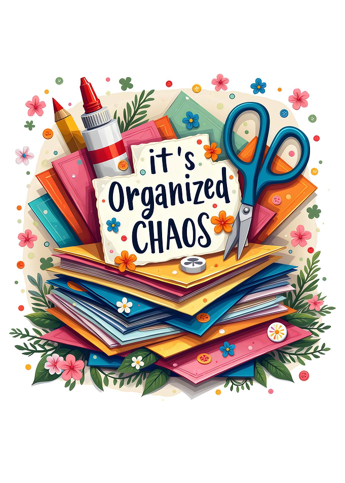 Scrapbooking Card Crafter - It's Organized Chaos