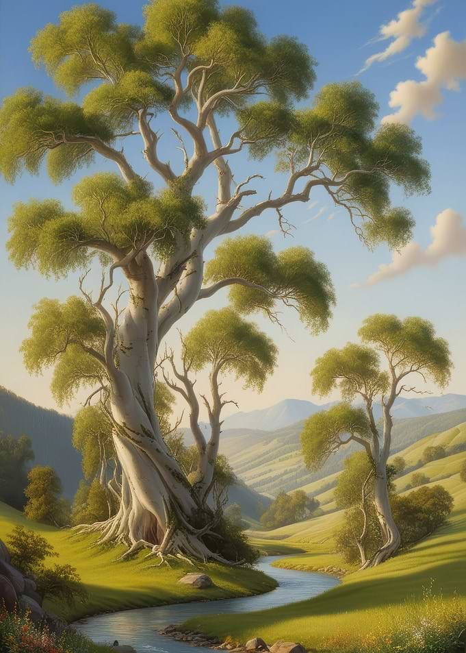 Serene River Valley