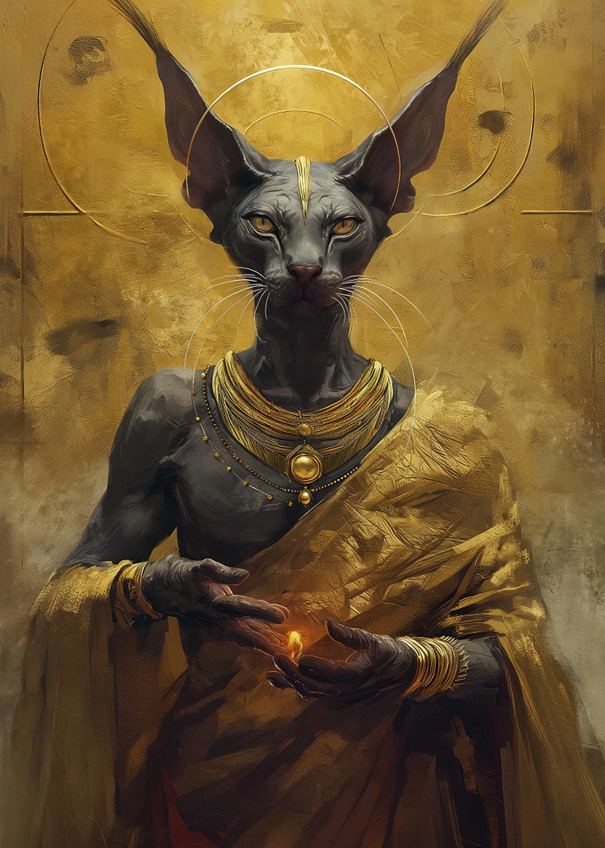 Egyptian Cat Deity