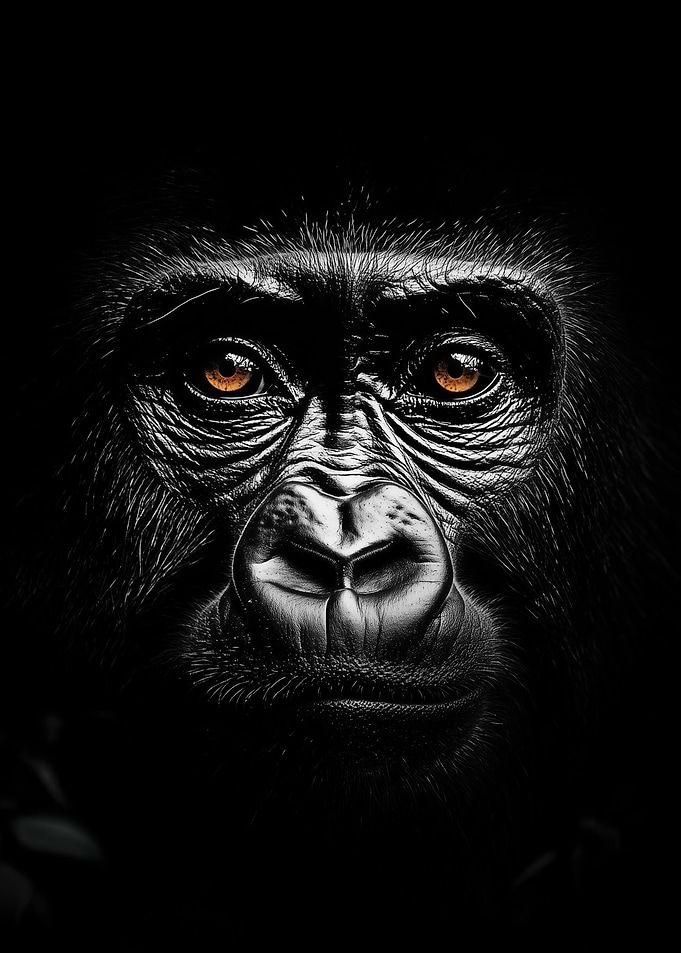 Gorilla Close-Up