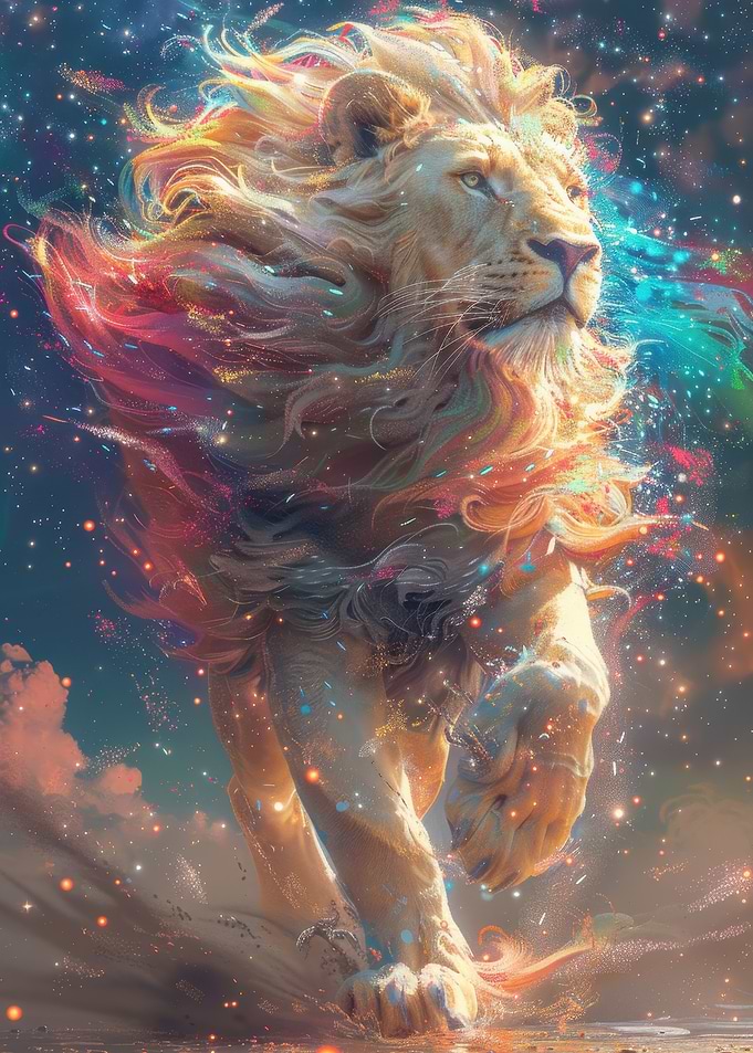 Cosmic Lion