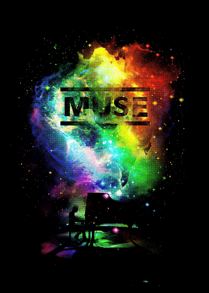 Muse Band Galaxy Art
