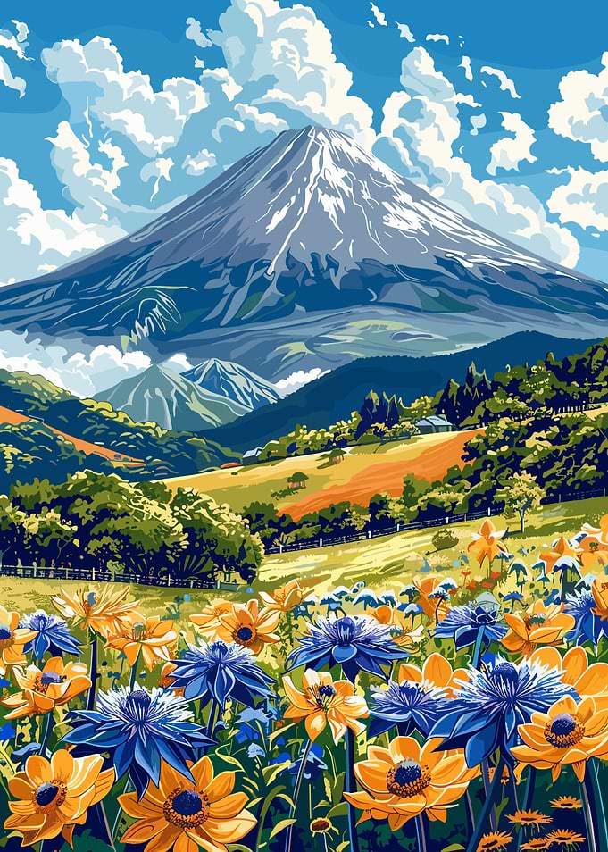Mount Fuji Landscape