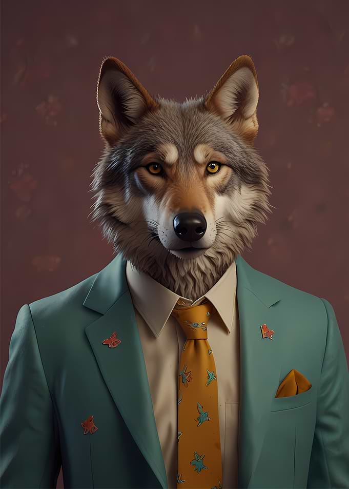 Wolf in Suit