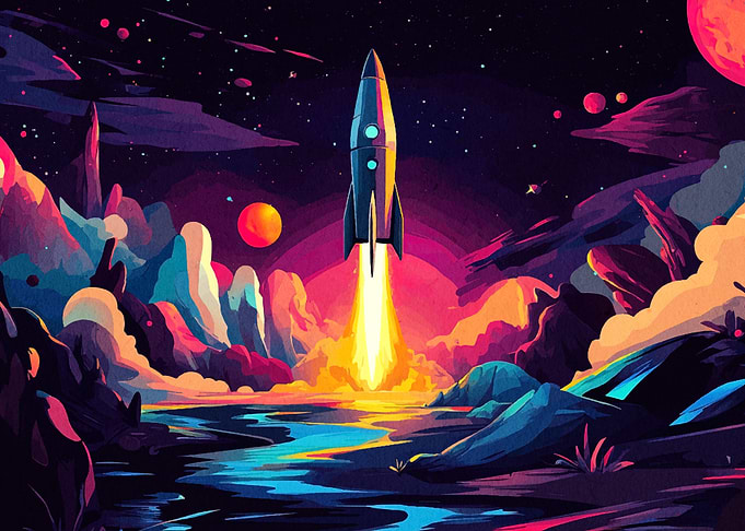 Rocket Launch Space