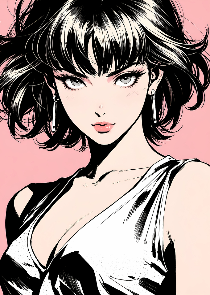 Anime Girl Portrait