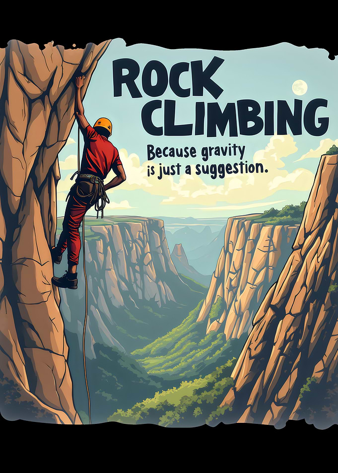 Rock Climbing Canyon - Because Gravity Is a Suggestion