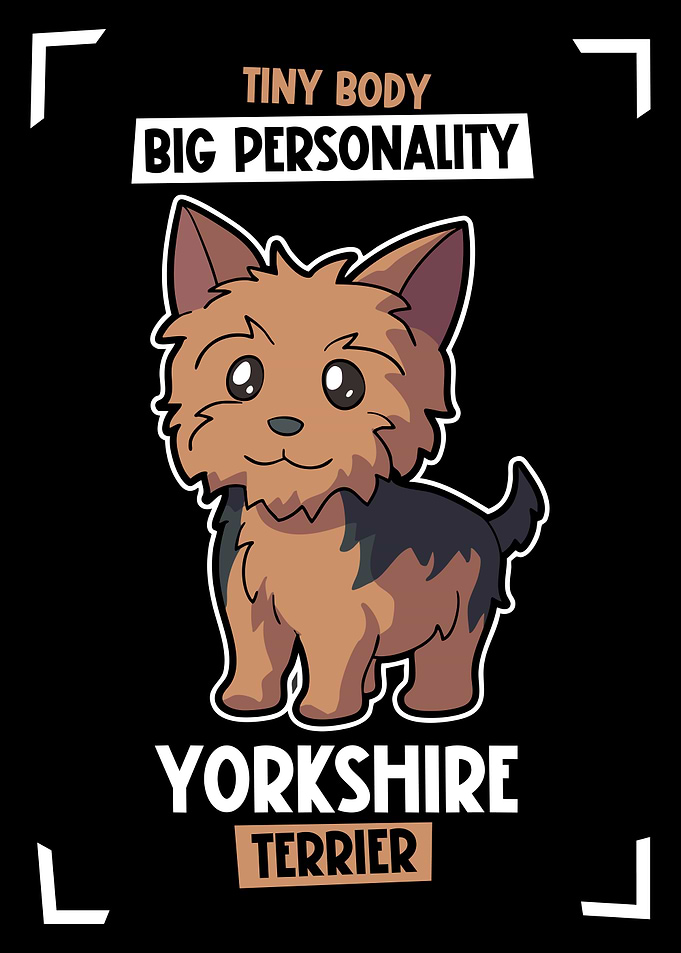 Yorkshire Terrier Cartoon