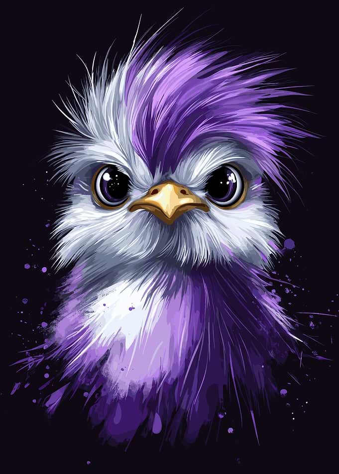 Cute Silkie Chicken