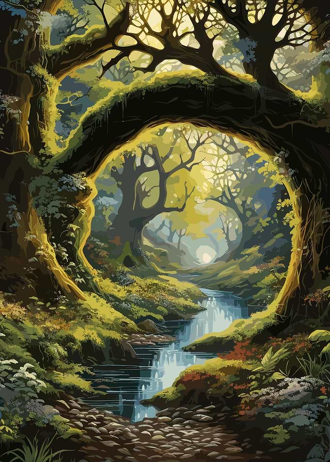 Enchanted Forest Stream