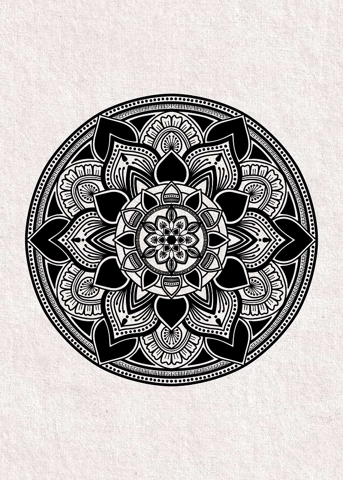 Black Mandala B124