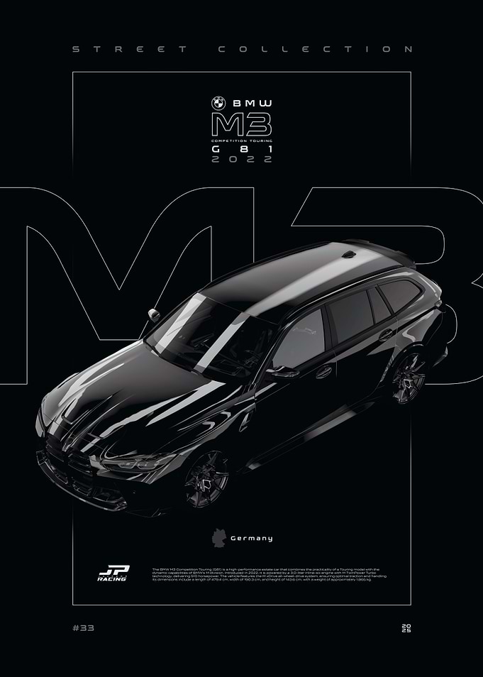 BMW M3 Competition Touring G81 2022