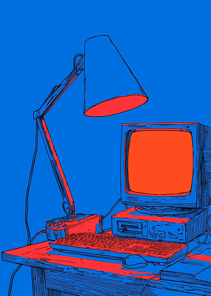 Retro Computer Setup