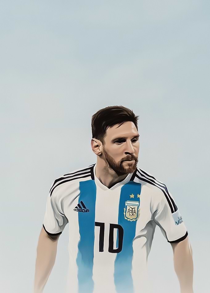Lionel Messi Argentina Jersey