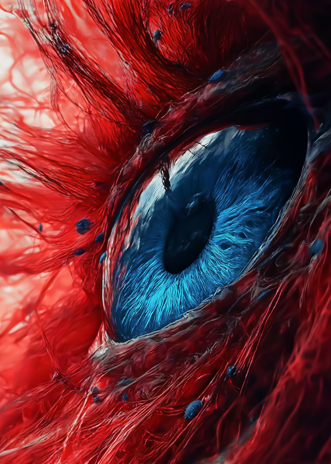 Abstract Eye Art