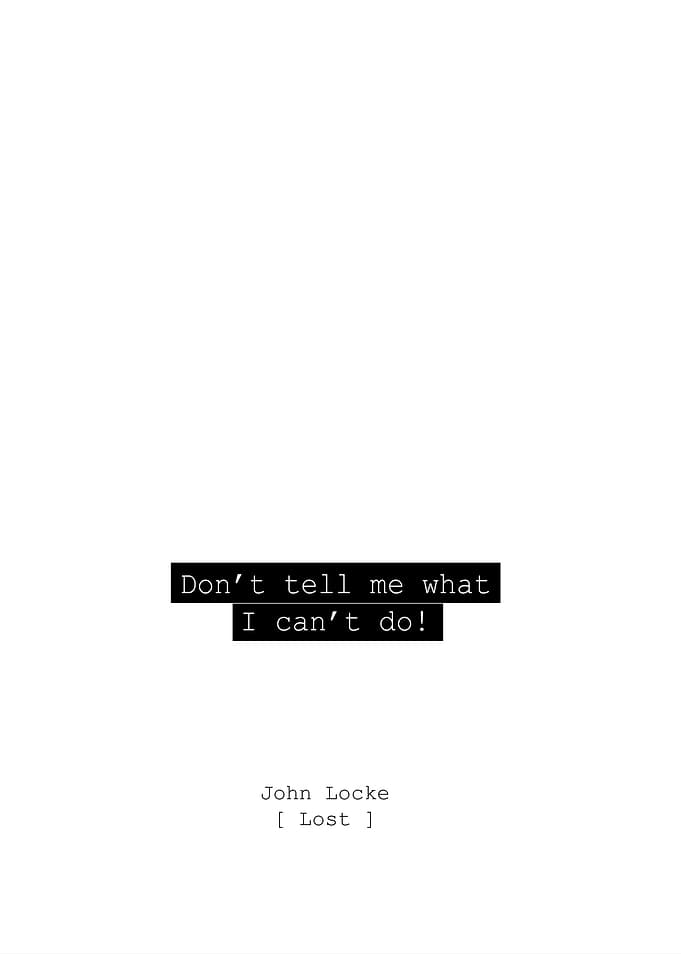 John Locke Lost Quote