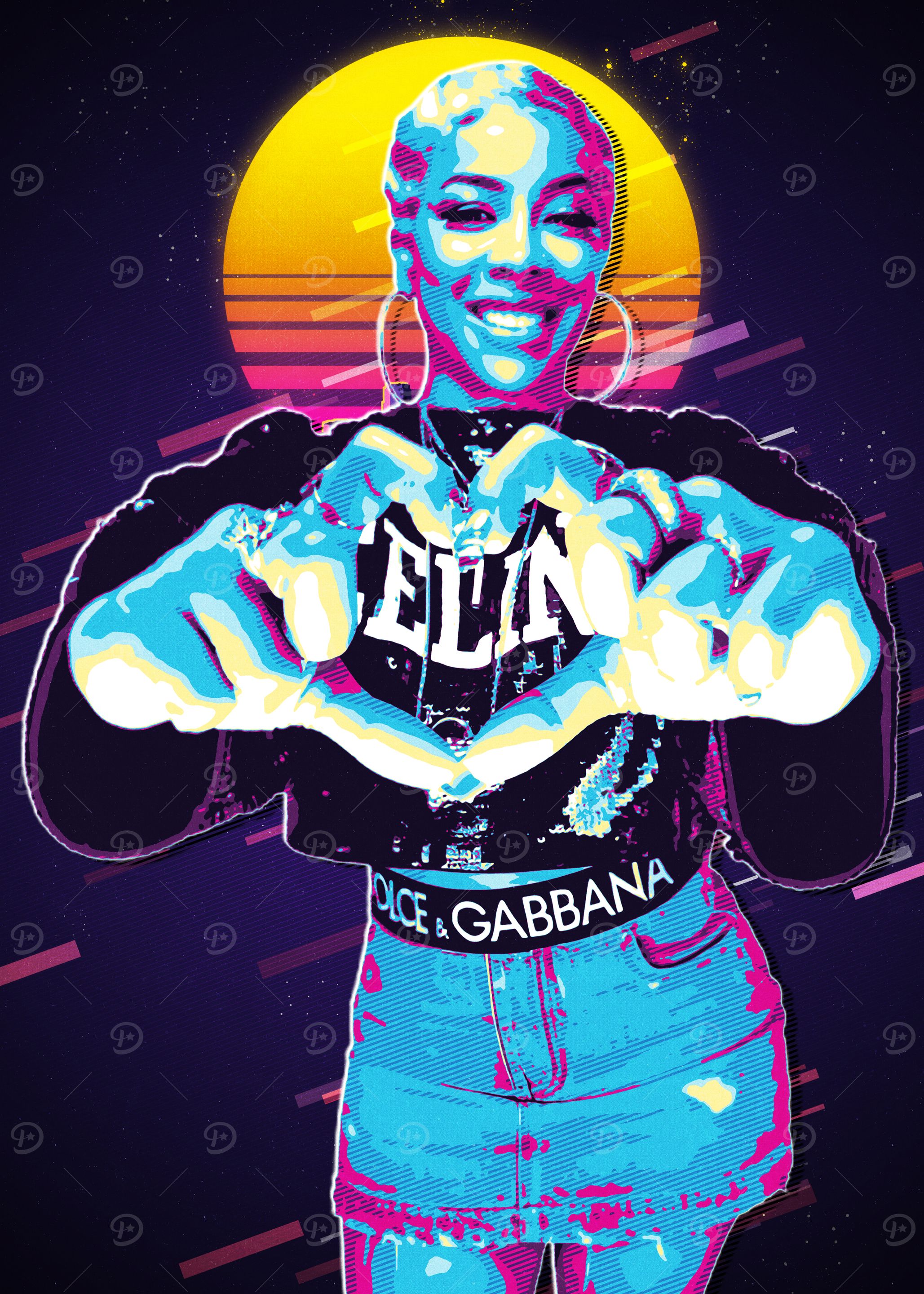Keyshia Cole Retro Style