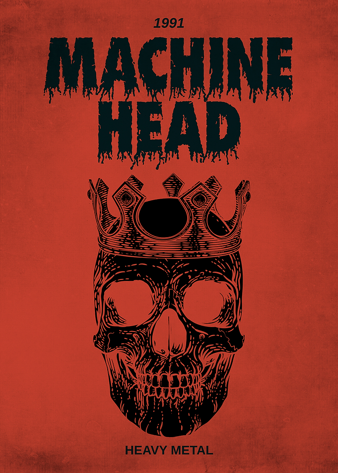 Machine Head 1991 Album Cover