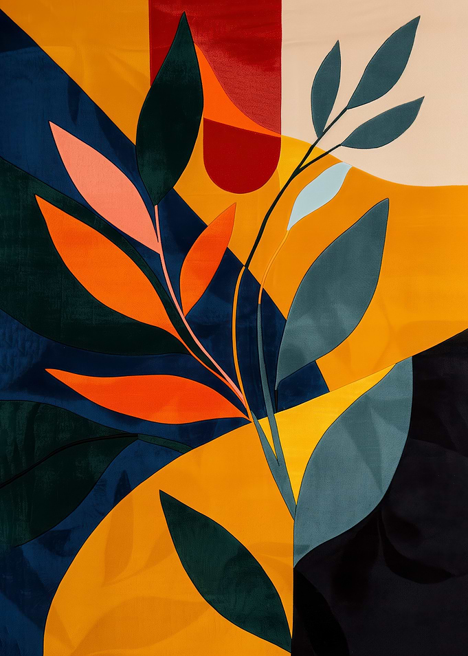 Abstract Floral Art