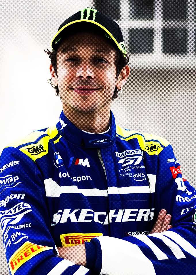 Racing Driver Portrait