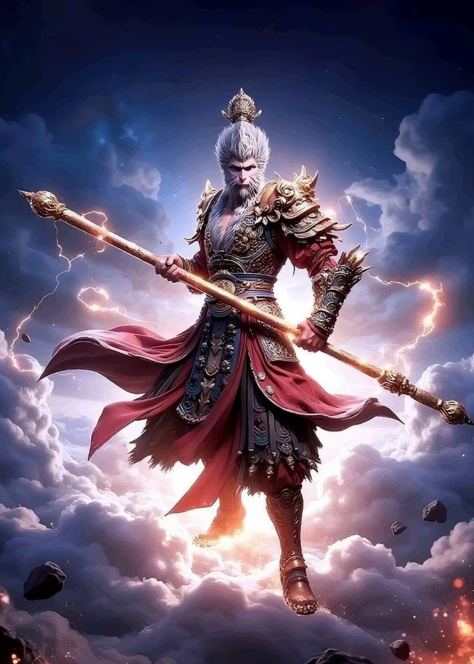 Monkey King Digital Art