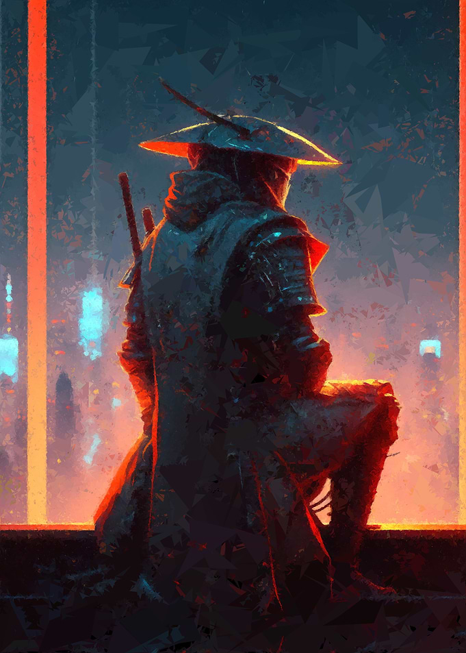 Samurai in Neon City