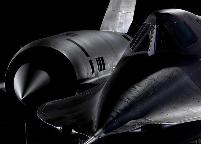 Blackbird Jet Close-Up