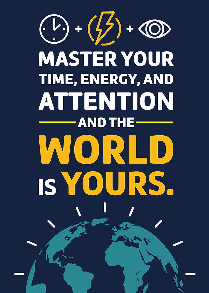 Master Your Time, Energy, and Attention