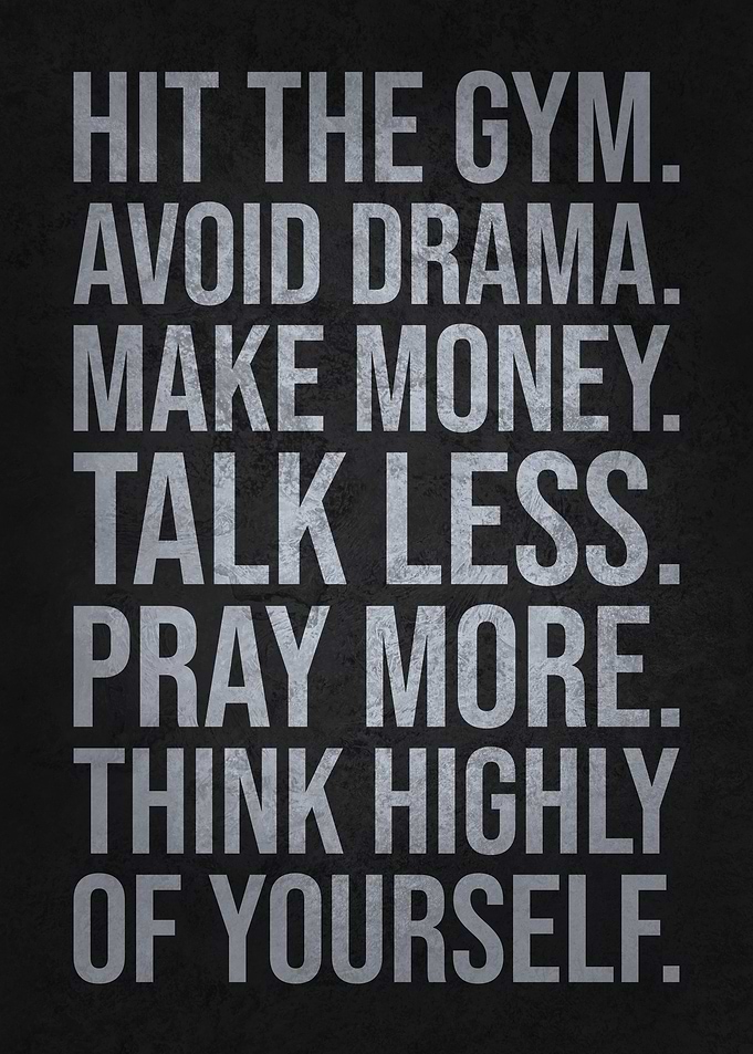 Gym, Money, Pray - Success Motivation