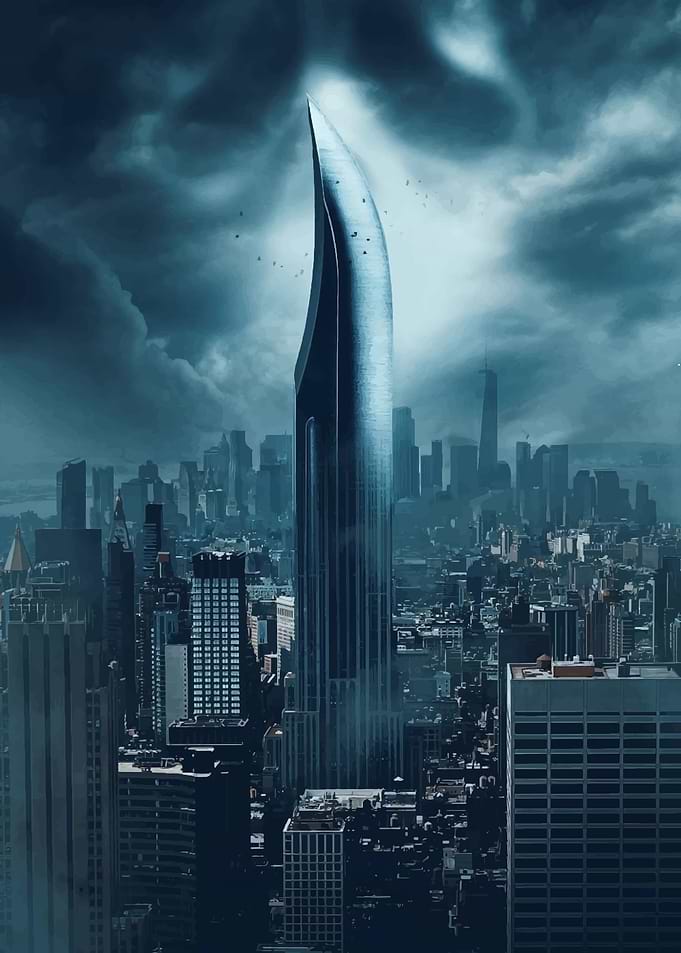 Blade Skyscraper Cityscape