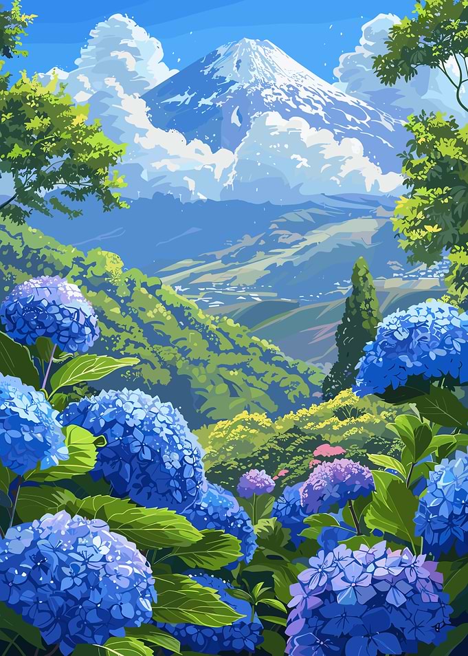 Mount Fuji Landscape