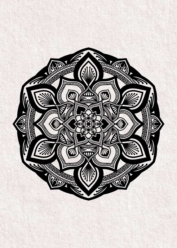 Black Mandala B123