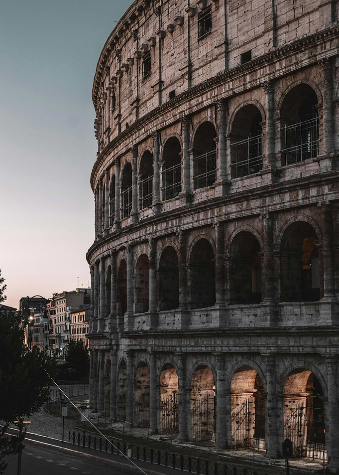 Colosseum at Dusk
