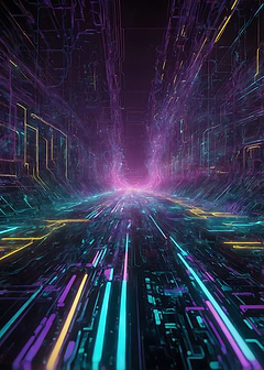 Neon Cityscape