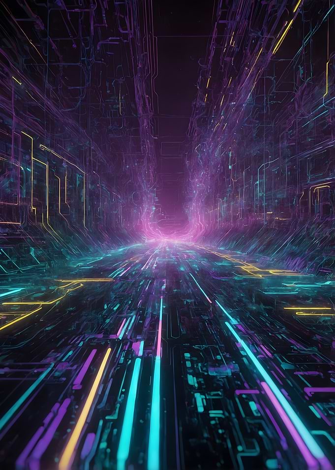 Neon Cityscape
