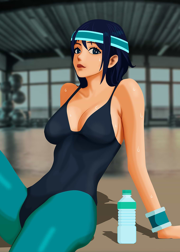 Anime Fitness Girl
