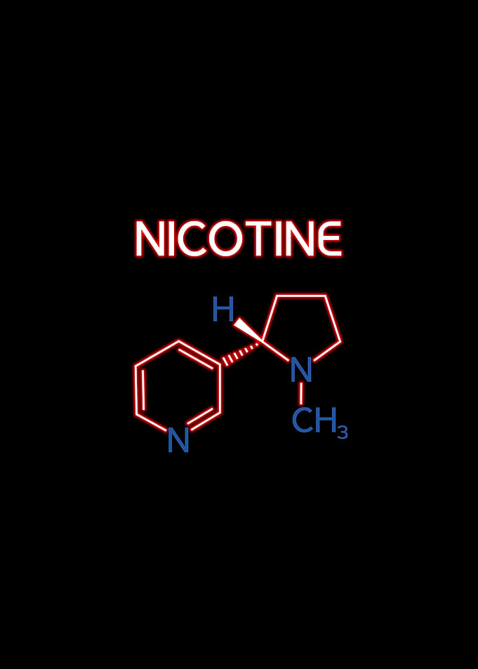 Nicotine Molecular Structure