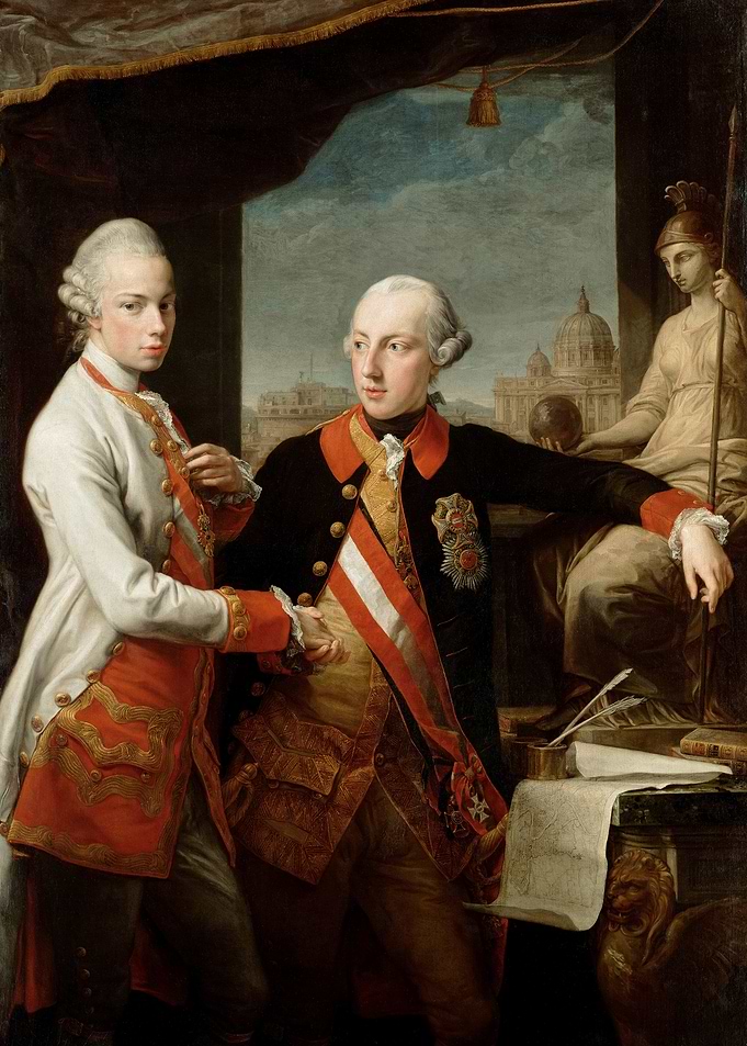 Portrait of Two Men in Formal Attire