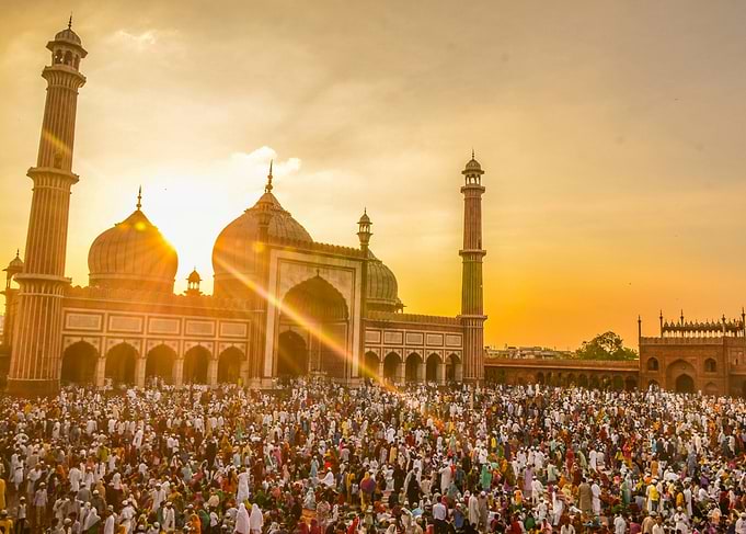 Mosque at Sunset