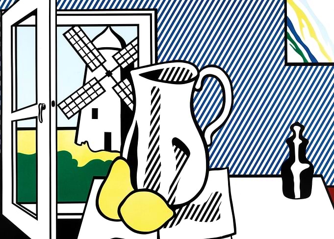 Still Life with Windmill