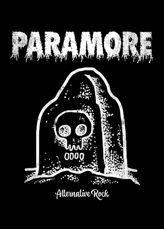 Paramore Skull Graphic