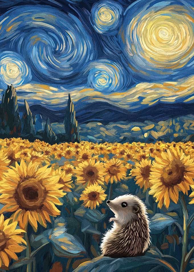 Hedgehog Sunflower