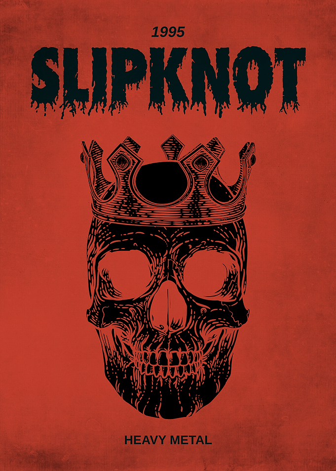 Slipknot Skull Poster
