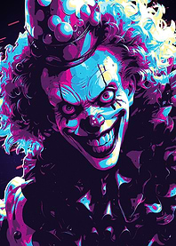 Creepy Clown Portrait