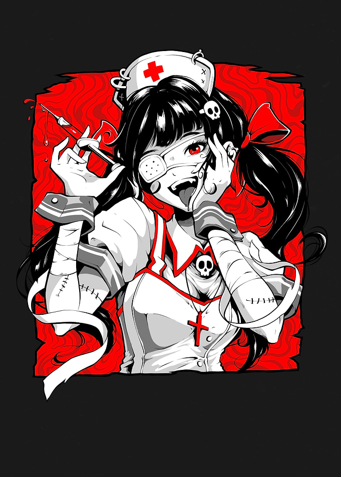 Creepy Anime Nurse