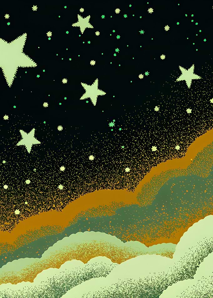 Starry Night Sky