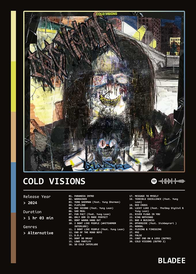 Cold Visions (2024) Album by Bladee