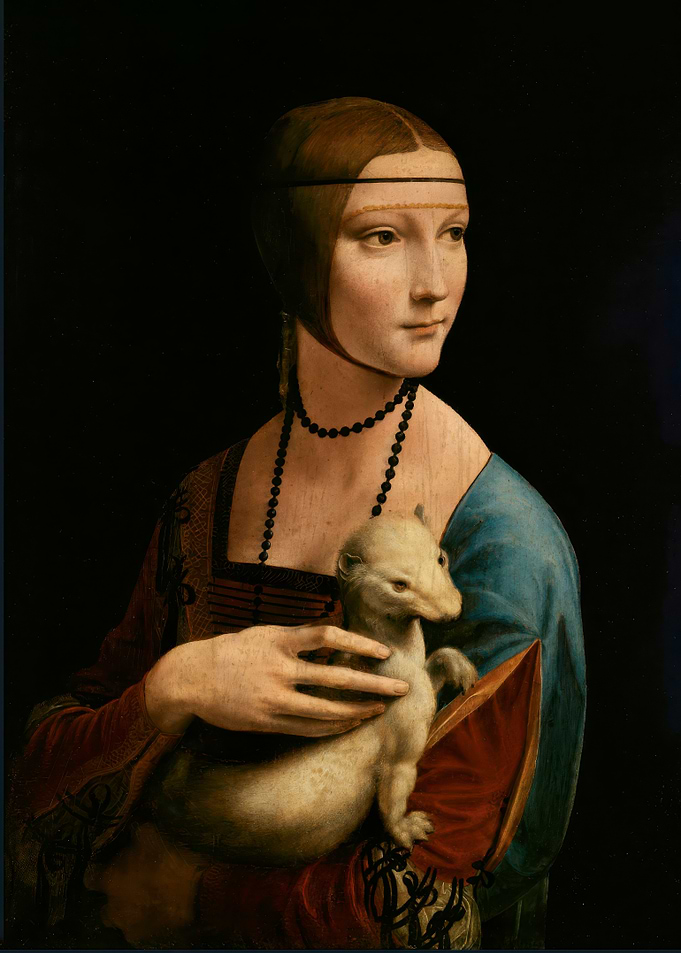 Lady with an Ermine Leonardo Da Vinci